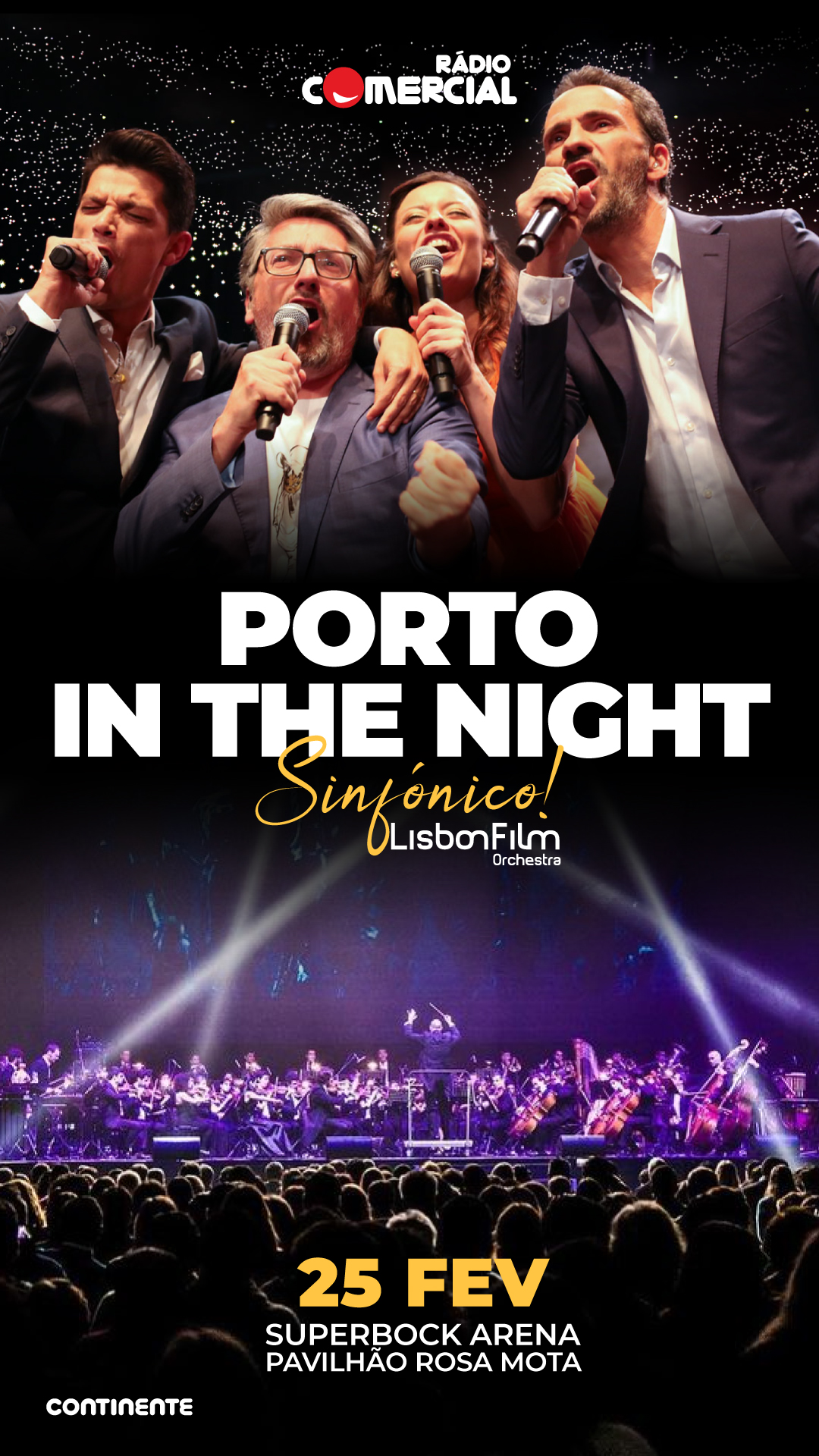 Porto in the night – sinfónico - Event