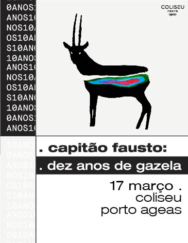 Capitão Fausto – dez anos de gazela - Event